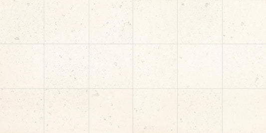 Euro Cream Limestone Tile 18" X 18" 1/2 Honed Tile